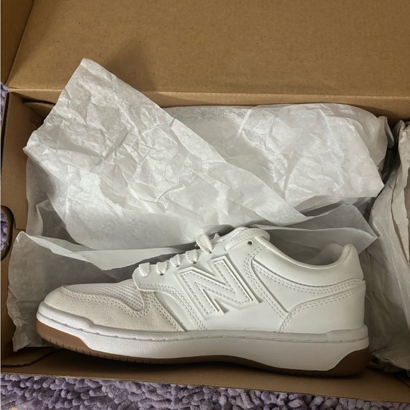 NIB white/grey reflective 480 new balances size 6.5 ! - Picture 3 of 7